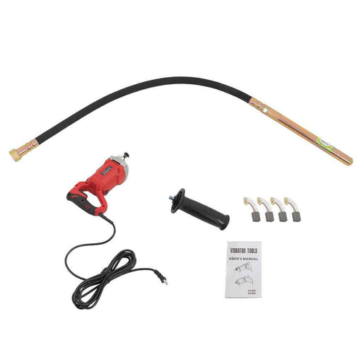 DURAFORCE Handheld Concrete Vibrating Tool 1500W with Shaft Rod Concrete Vibrator 4.92 ft