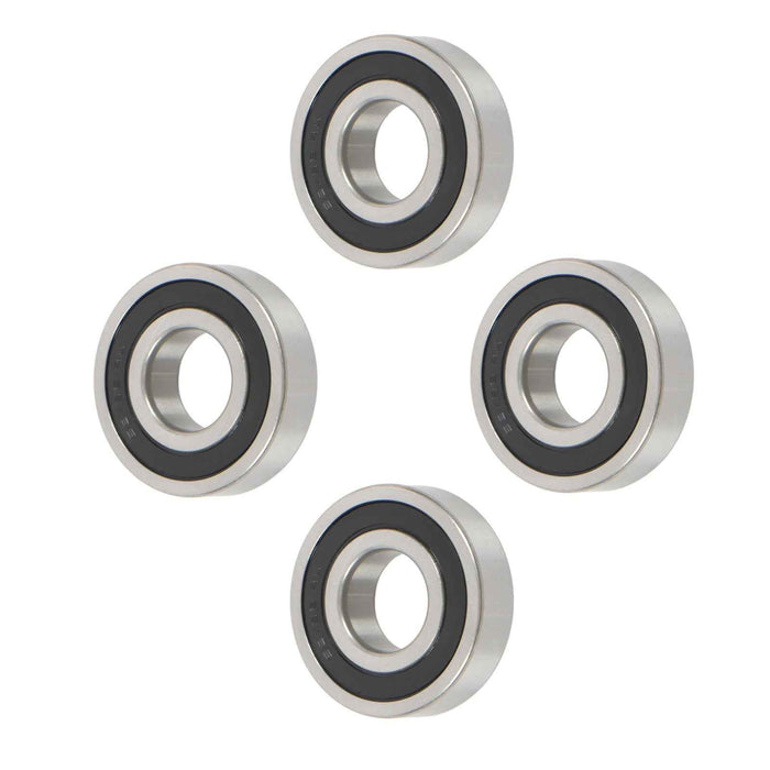 DURAFORCE 4 Piece 63/32-2RS Sealed 32 × 75 × 20 mm Pre-Lubricated Deep Groove Ball Bearing