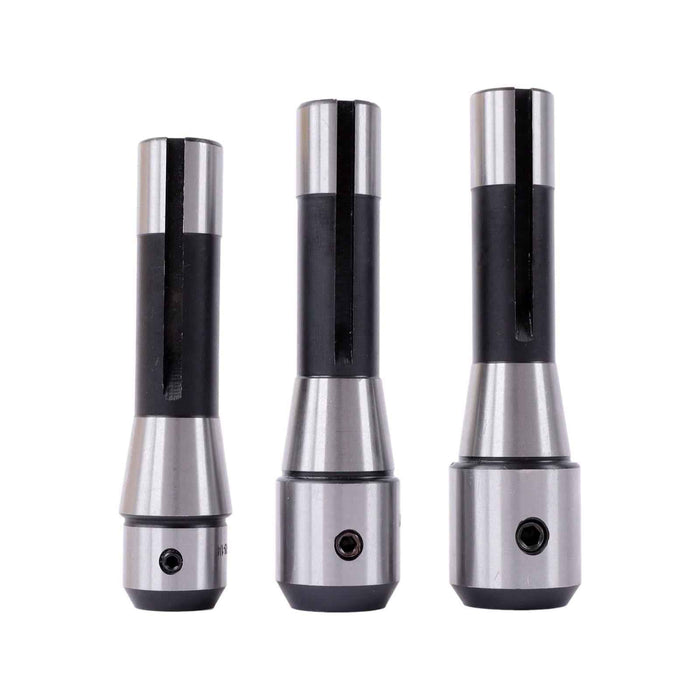 DURAFORCE New 5Pack R8 END MILL HOLDER 1/4" 3/8" 1/2" 3/4" & 1" ADAPTER FOR BRIDGEPORT