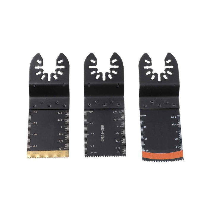DURAFORCE Quick Release Professional Wood Metal Oscillating Multitool Saw Blades 105 Pack