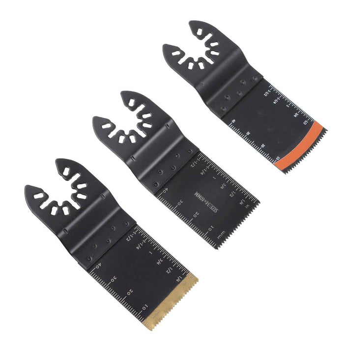DURAFORCE Quick Release Professional Wood Metal Oscillating Multitool Saw Blades 105 Pack