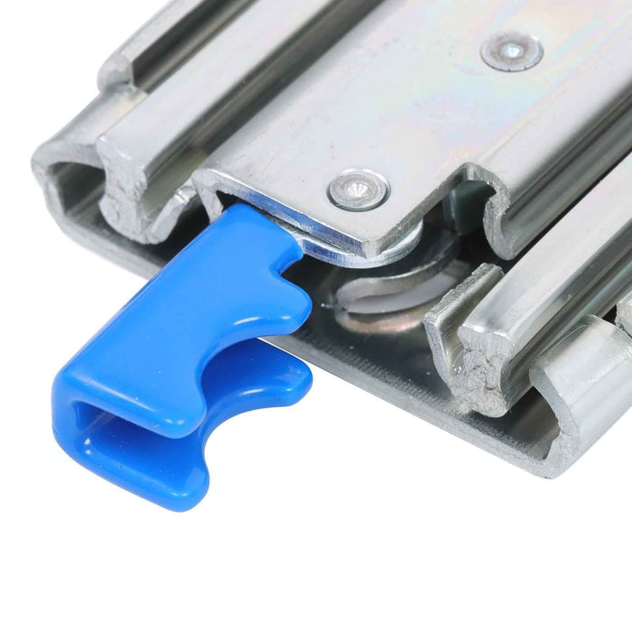 DURAFORCE 1 Pair Locking Drawer Slides 30 Inch Lock & Full Extension 500 lbs Load Capacity