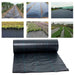 DURAFORCE 4×250FT Durable Weed Barrier Landscape Fabric PP Woven Ground Cover 3.2 OUNCE
