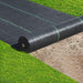 DURAFORCE 3×200FT Weed Control Membrane Garden Ground Cover Mat Landscape 3.2oz