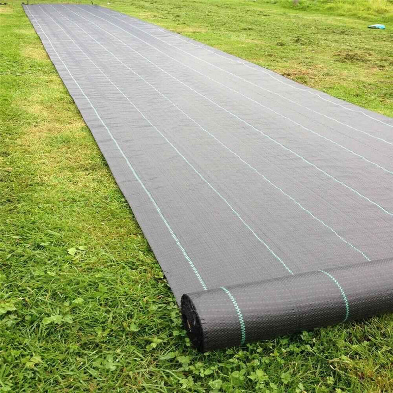 DURAFORCE 3×200FT Weed Control Membrane Garden Ground Cover Mat Landscape 3.2oz