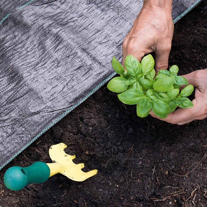 DURAFORCE 3×200FT Weed Control Membrane Garden Ground Cover Mat Landscape 3.2oz
