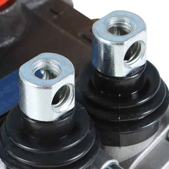 DURAFORCE 11 GPM 2 Spool SAE Hydraulic Monoblock Double Acting Control Valve