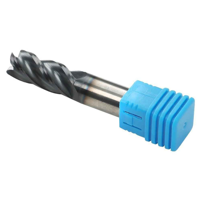 DURAFORCE High Precision 1/2" Carbide End Mill 4 Flute Variable Geometry Tialn Coated