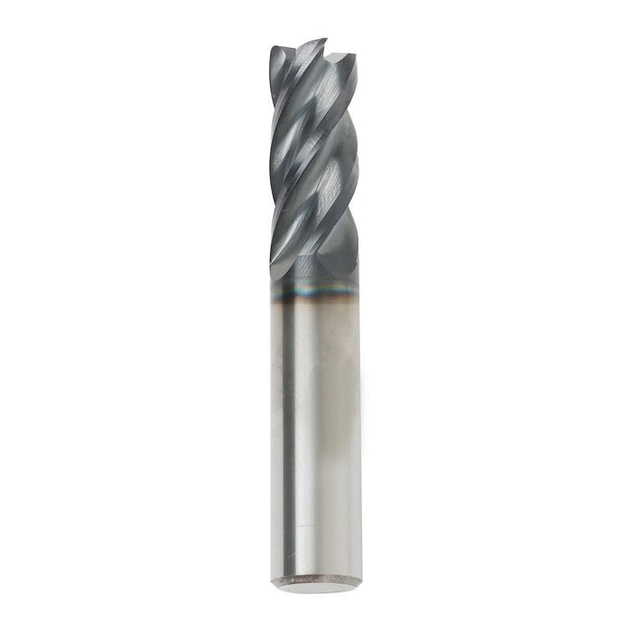 DURAFORCE High Precision 1/2" Carbide End Mill 4 Flute Variable Geometry Tialn Coated