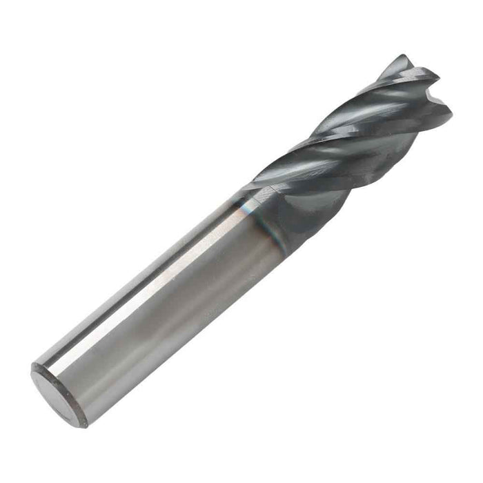 DURAFORCE High Precision 1/2" Carbide End Mill 4 Flute Variable Geometry Tialn Coated
