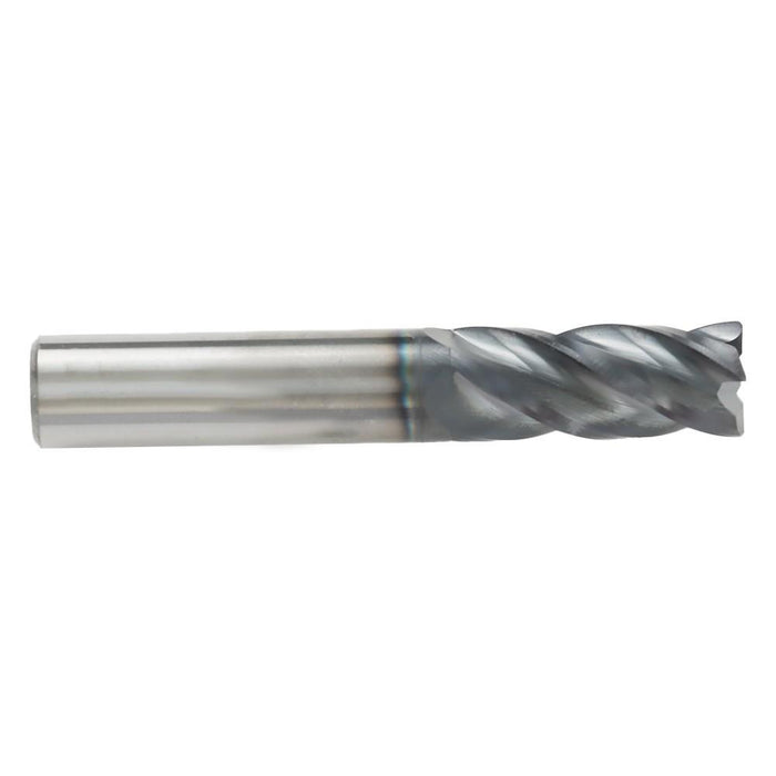 DURAFORCE High Precision 1/2" Carbide End Mill 4 Flute Variable Geometry Tialn Coated