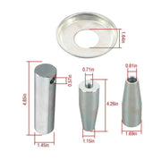 DURAFORCE Pivot Pin Bushing Kit for Bobcat 773 S160 S175 S185 S205 T180 T190 Steer Loader