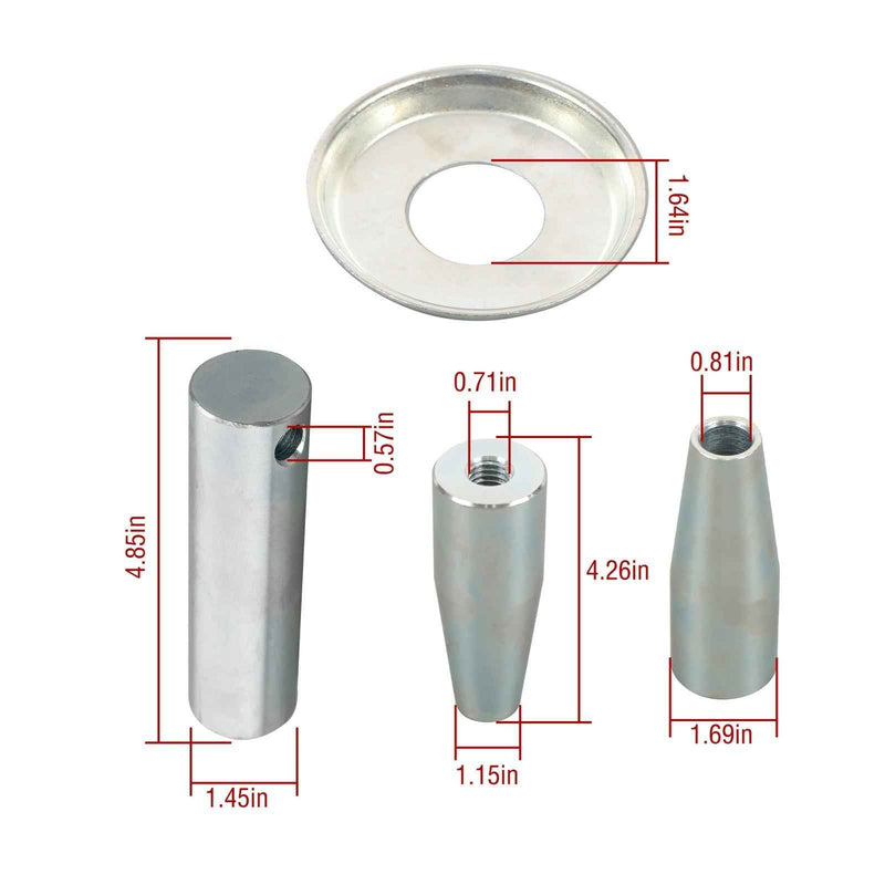 DURAFORCE Pivot Pin Bushing Kit for Bobcat 773 S160 S175 S185 S205 T180 T190 Steer Loader