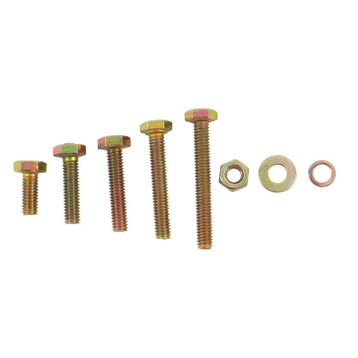 DURAFORCE M4 M5 M6 M8 907PCS Alloy Steel Bolts and Nuts Flat & Lock Washers Assortment Kit