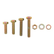 DURAFORCE M4 M5 M6 M8 907PCS Alloy Steel Bolts and Nuts Flat & Lock Washers Assortment Kit