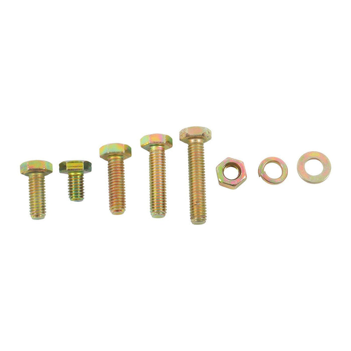 DURAFORCE M4 M5 M6 M8 907PCS Alloy Steel Bolts and Nuts Flat & Lock Washers Assortment Kit