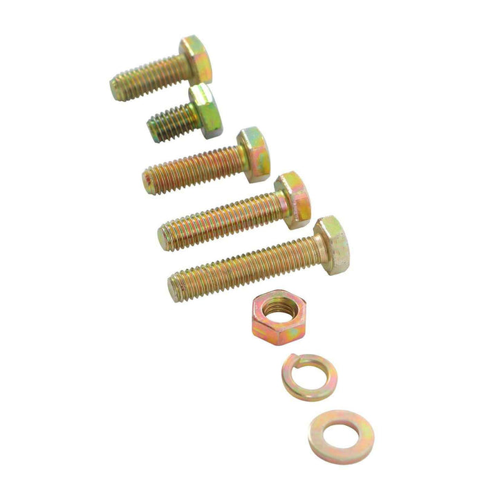 DURAFORCE M4 M5 M6 M8 907PCS Alloy Steel Bolts and Nuts Flat & Lock Washers Assortment Kit