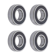 DURAFORCE 62/28-2RS 4Pcs Deep Groove Ball Bearing 28mm Inner 58mm Dia 16mm Bore Sealed