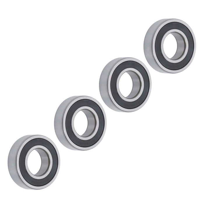 DURAFORCE 62/28-2RS 4Pcs Deep Groove Ball Bearing 28mm Inner 58mm Dia 16mm Bore Sealed