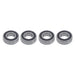 DURAFORCE 62/28-2RS 4Pcs Deep Groove Ball Bearing 28mm Inner 58mm Dia 16mm Bore Sealed