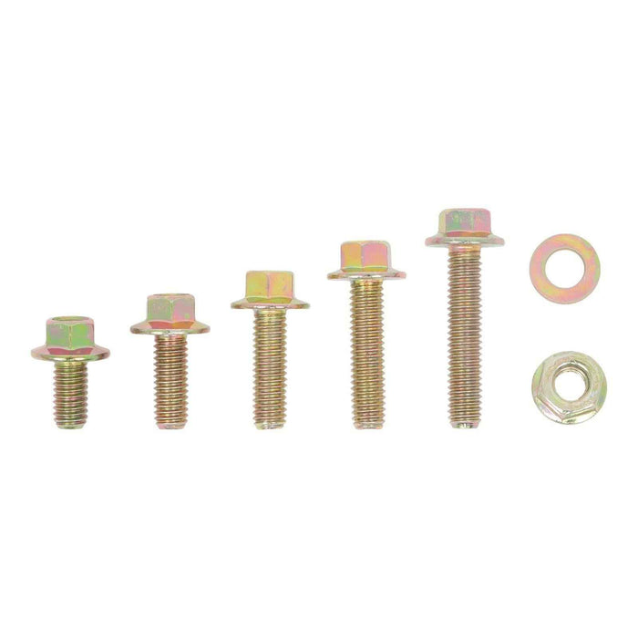 DURAFORCE 521 Pack Grade 8.8 M6 M8 M10 Bolts and Nuts Assortment Kit, 16 Common Sizes