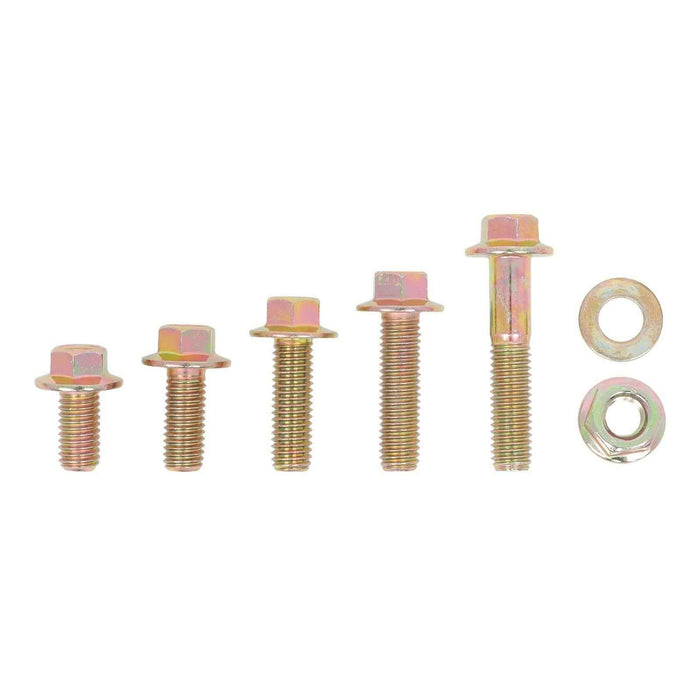 DURAFORCE 521 Pack Grade 8.8 M6 M8 M10 Bolts and Nuts Assortment Kit, 16 Common Sizes