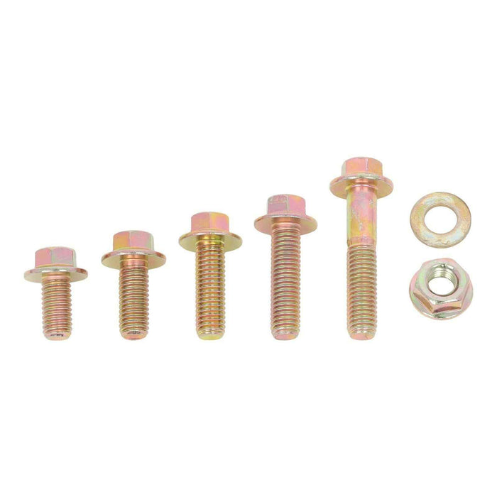 DURAFORCE 521 Pack Grade 8.8 M6 M8 M10 Bolts and Nuts Assortment Kit, 16 Common Sizes