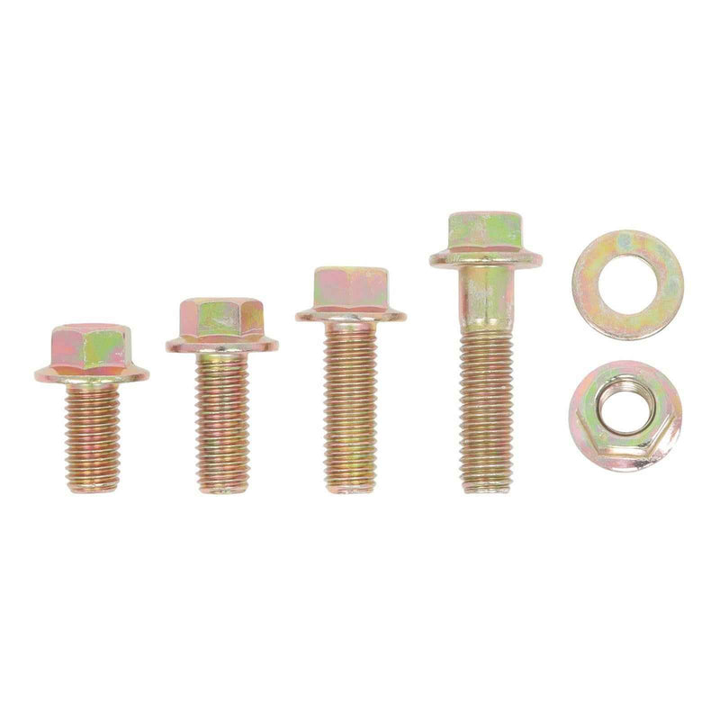 DURAFORCE 521 Pack Grade 8.8 M6 M8 M10 Bolts and Nuts Assortment Kit, 16 Common Sizes