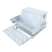 DURAFORCE Automatic Galvanized Steel Poultry Feeders Durable Materials W/ Weatherproof Lid