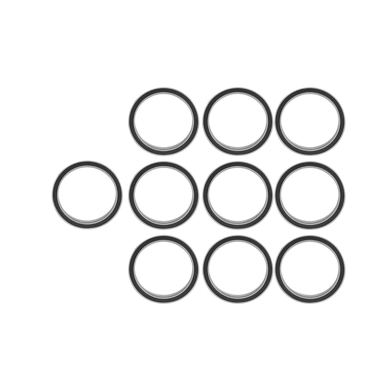 DURAFORCE Double Rubber Sealed 10 Pack 6707-2RS 35mm Inner Dia 44mm OD 5mm Ball Bearing