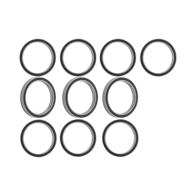 DURAFORCE Double Rubber Sealed 10 Pack 6707-2RS 35mm Inner Dia 44mm OD 5mm Ball Bearing