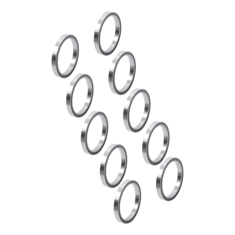 DURAFORCE Double Rubber Sealed 10 Pack 6707-2RS 35mm Inner Dia 44mm OD 5mm Ball Bearing