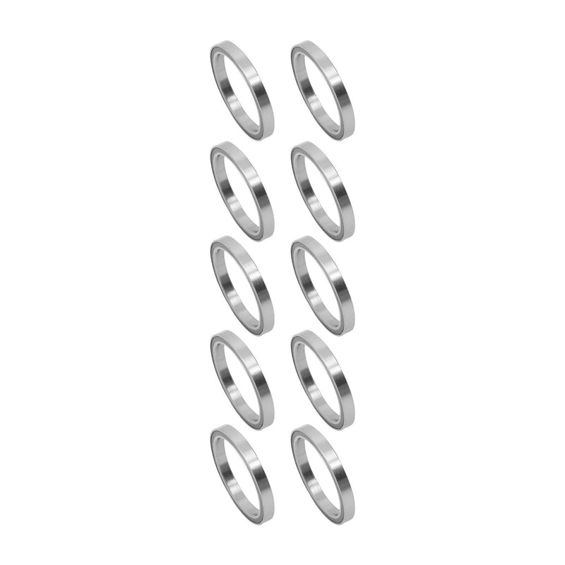 DURAFORCE Double Rubber Sealed 10 Pack 6707-2RS 35mm Inner Dia 44mm OD 5mm Ball Bearing