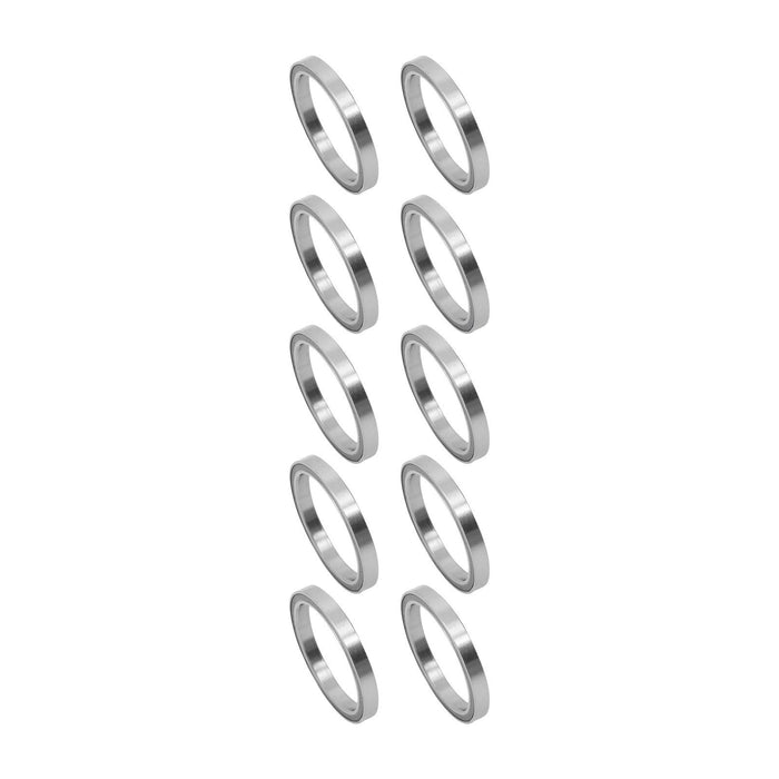 DURAFORCE Double Rubber Sealed 10 Pack 6707-2RS 35mm Inner Dia 44mm OD 5mm Ball Bearing