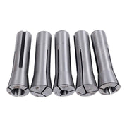 DURAFORCE New 25Pack Ultra Precision 1/8" To 7/8" R8 Round Collet Set Alloy Steel