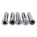 DURAFORCE New 25Pack Ultra Precision 1/8" To 7/8" R8 Round Collet Set Alloy Steel