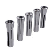 DURAFORCE New 25Pack Ultra Precision 1/8" To 7/8" R8 Round Collet Set Alloy Steel