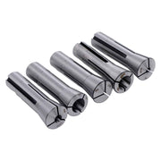 DURAFORCE New 25Pack Ultra Precision 1/8" To 7/8" R8 Round Collet Set Alloy Steel