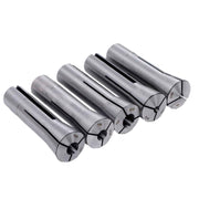 DURAFORCE New 25Pack Ultra Precision 1/8" To 7/8" R8 Round Collet Set Alloy Steel
