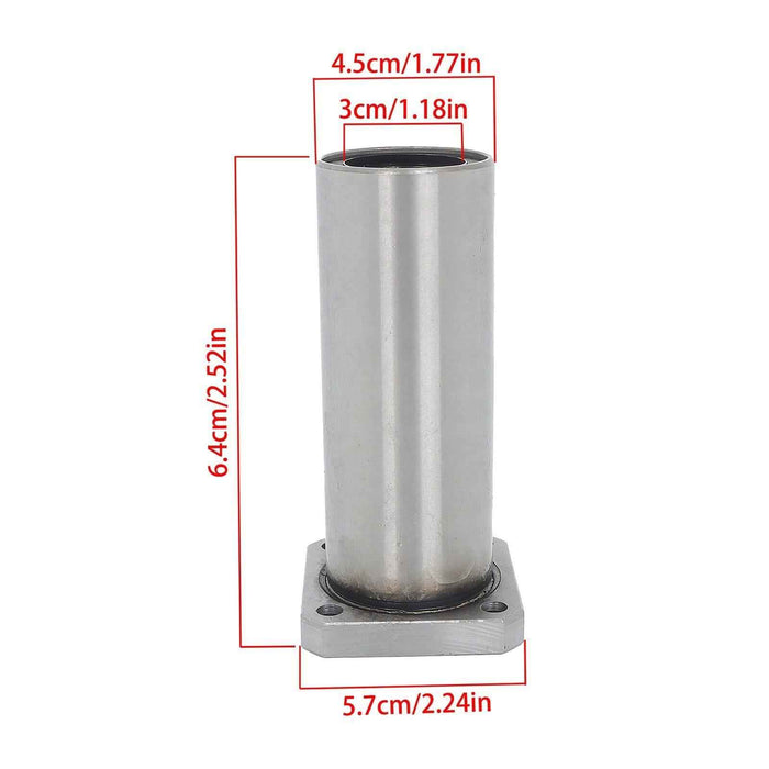 DURAFORCE Linear Ball Bearings LMK30UU 4 PCS 45mm OD 30mm Bore 64mm Long Linear Bearing