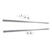 DURAFORCE 4Pcs SBR20UU Square Type Bearings Block and 2× SBR20-1800mm Linear Shaft Rail