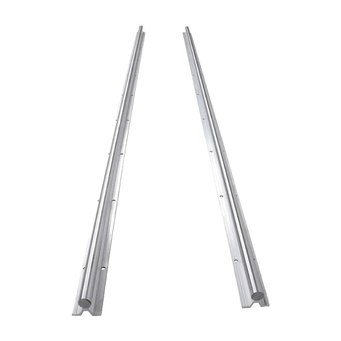 DURAFORCE 4Pcs SBR20UU Square Type Bearings Block and 2× SBR20-1800mm Linear Shaft Rail