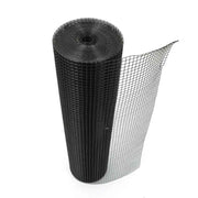 DURAFORCE Chicken Rabbit Mesh 36'' × 50' Hardware Cloth Black PVC Vinyl Coated 1/2 Inch