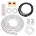 DURAFORCE Install Kit 25 Ft 1/4"-3/8" High Quality For Mini Split Heat Pump Systems White
