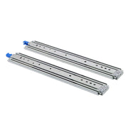DURAFORCE 1 Pair Locking Drawer Slides 20 Inch Lock & Full Extension 250 lbs Load Capacity