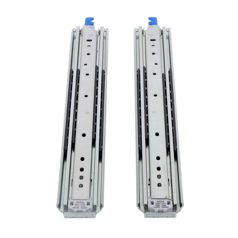 DURAFORCE 1 Pair Locking Drawer Slides 20 Inch Lock & Full Extension 250 lbs Load Capacity