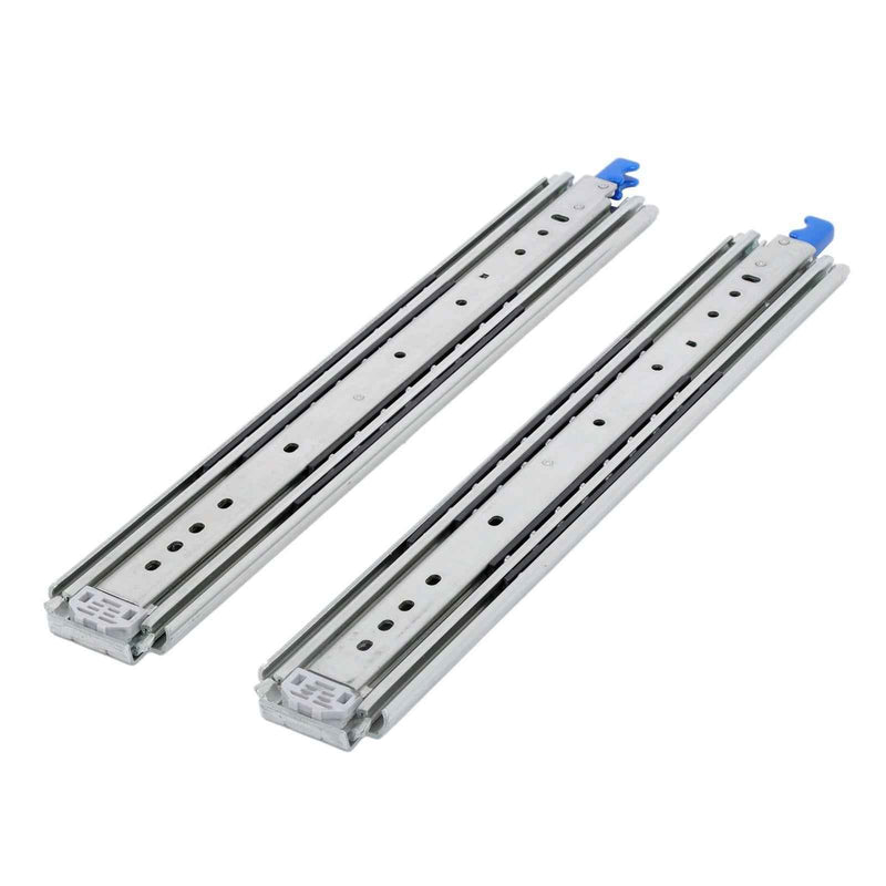 DURAFORCE 1 Pair Locking Drawer Slides 20 Inch Lock & Full Extension 250 lbs Load Capacity