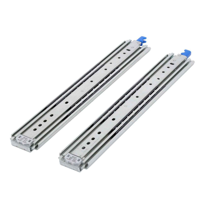 DURAFORCE 1 Pair Locking Drawer Slides 20 Inch Lock & Full Extension 250 lbs Load Capacity