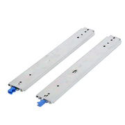 DURAFORCE 1 Pair Locking Drawer Slides 20 Inch Lock & Full Extension 250 lbs Load Capacity
