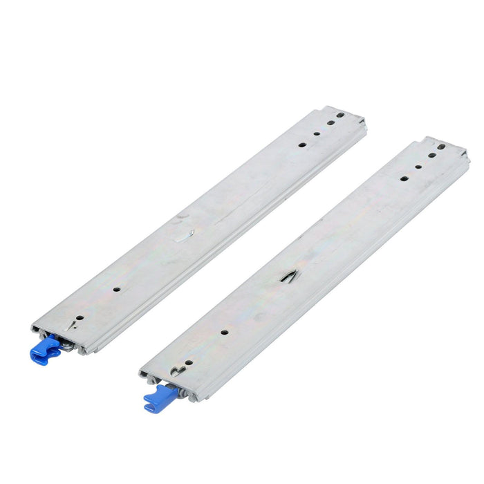 DURAFORCE 1 Pair Locking Drawer Slides 20 Inch Lock & Full Extension 250 lbs Load Capacity